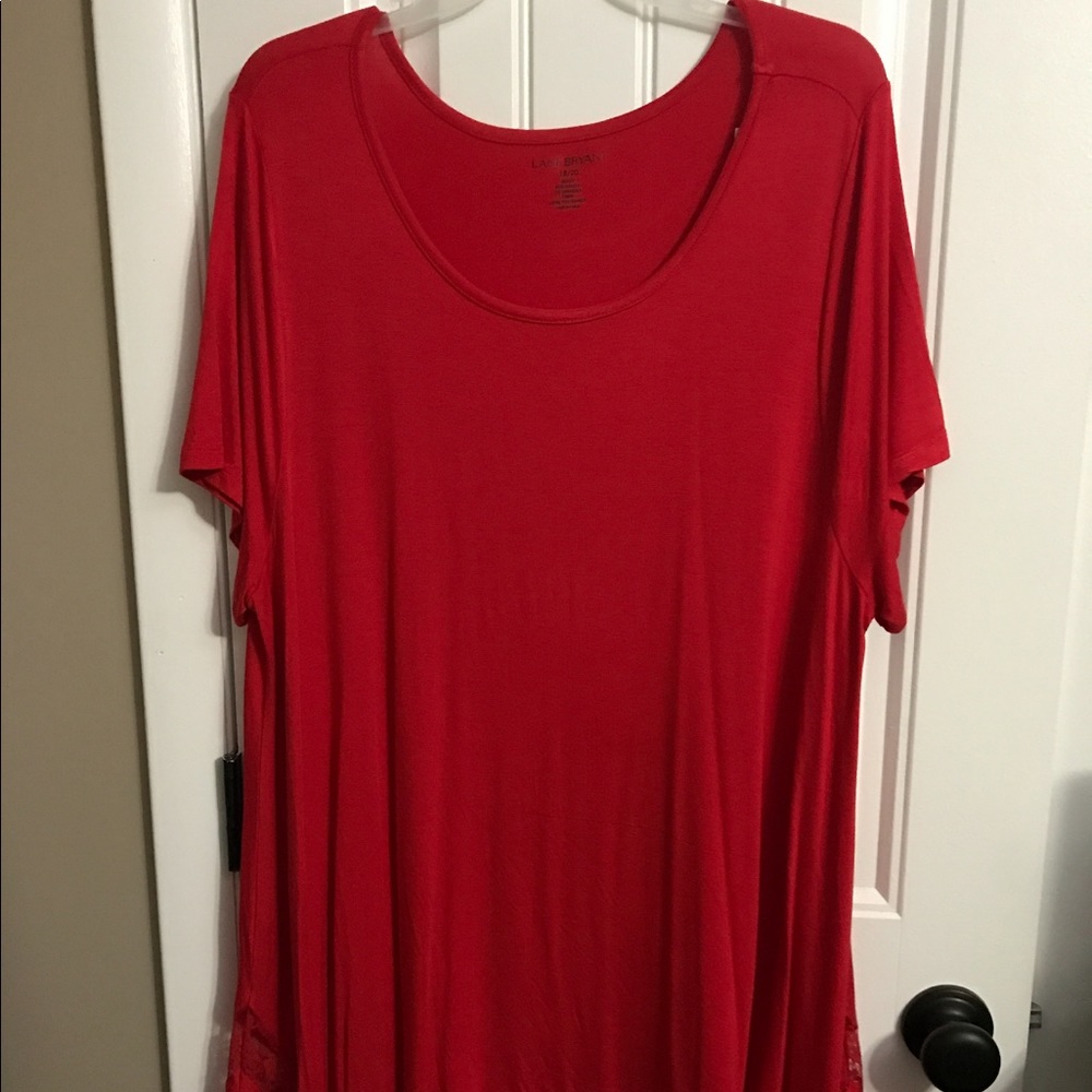 Red Top Lane Bryant